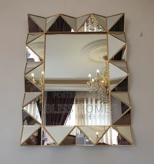 Luxury Designer Panel Decorative Wall Mirror