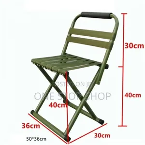 Foldable Durable,Stable Camping Seat With Backrest Height