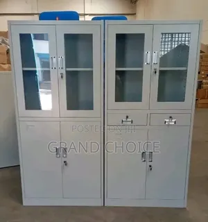Imported Half Glass Filling Cabinet