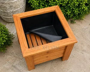 Premium Solid Cypress Wooden Planter | Heavy-Duty | 60l Capacity