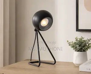 Minimalist Black Spotlight Table Lamp