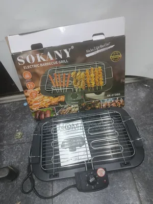 Sokany Electric Barbecue Grill 2000w With 1 Year Warranty
