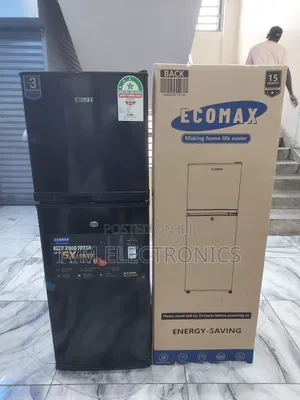 Ecomax 138l Fridge Double Door BCD-138 + Free Fridge Guard