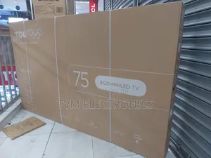 TCL 75" C7l SQD Mini-Led Uhd 75c7l Google Tv, Dolby Atmos, Hdr10+