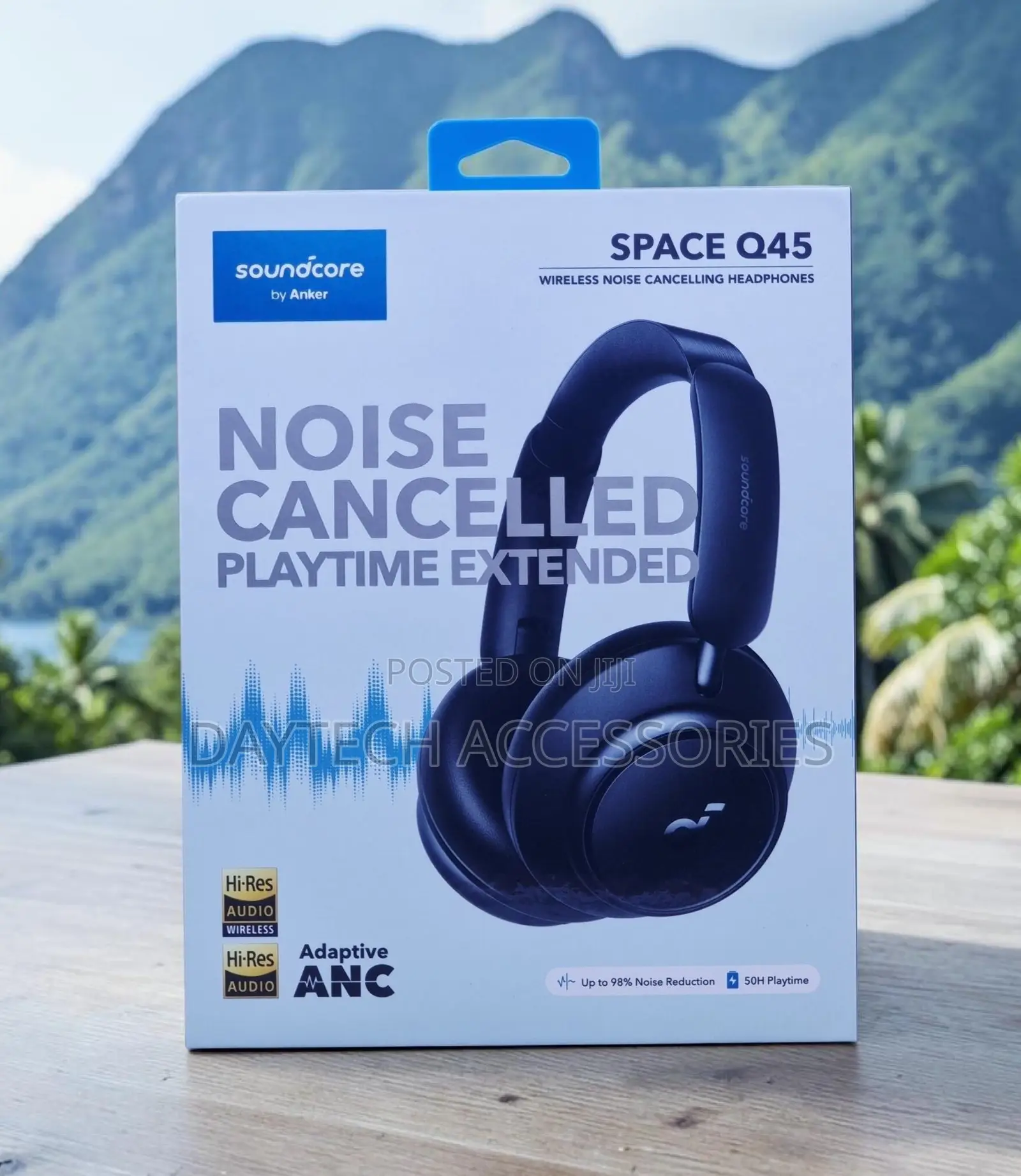 Anker Soundcore Space Q45 Wireless Noise-Canceling Headphones.