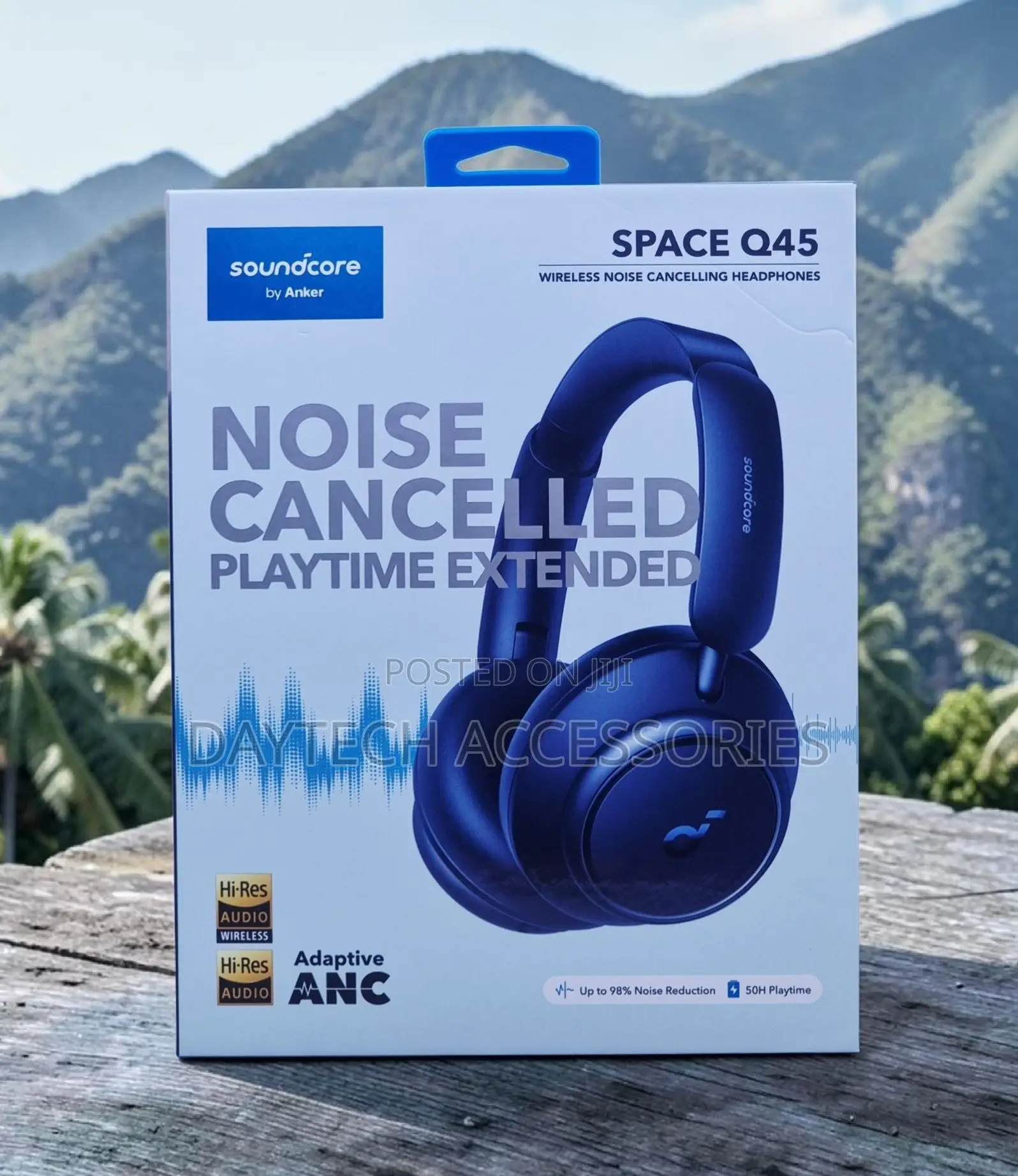 Anker Soundcore Space Q45 Wireless Noise-Canceling Headphones.