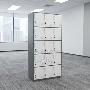 15-Locker Office Cabinet