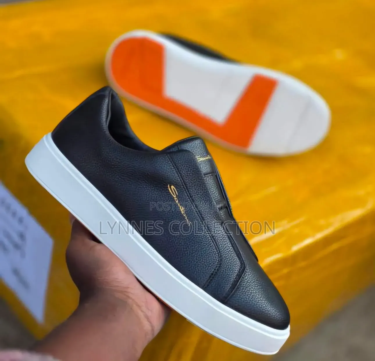 Santoni Casuals Black