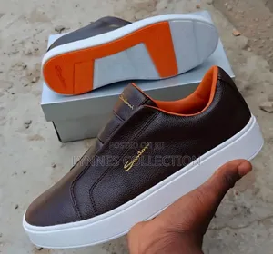 Santoni Men Casuals Brown Color
