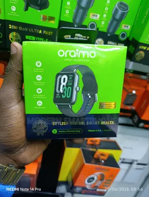 Oraimo Watch 6 Pro 1.69'' Full Touch Smart Watch