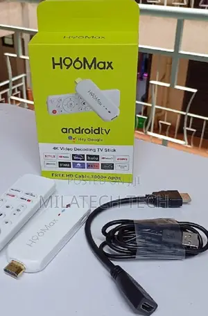 4. H96 Max Tv Stick | Android 14 Smart Streaming Device