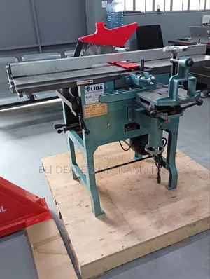 Compact Heavy-Duty Woodworking Machine for Professional Use