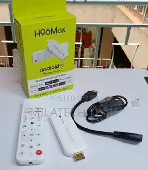 H96 Max Tv Stick Android 14 – White