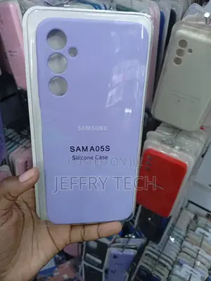Purple Silicone Protective Phone Case