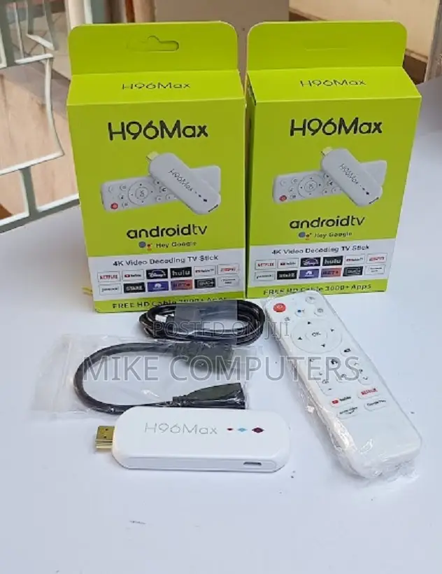 Android 14 Tv Stick- H96 Max Upto 