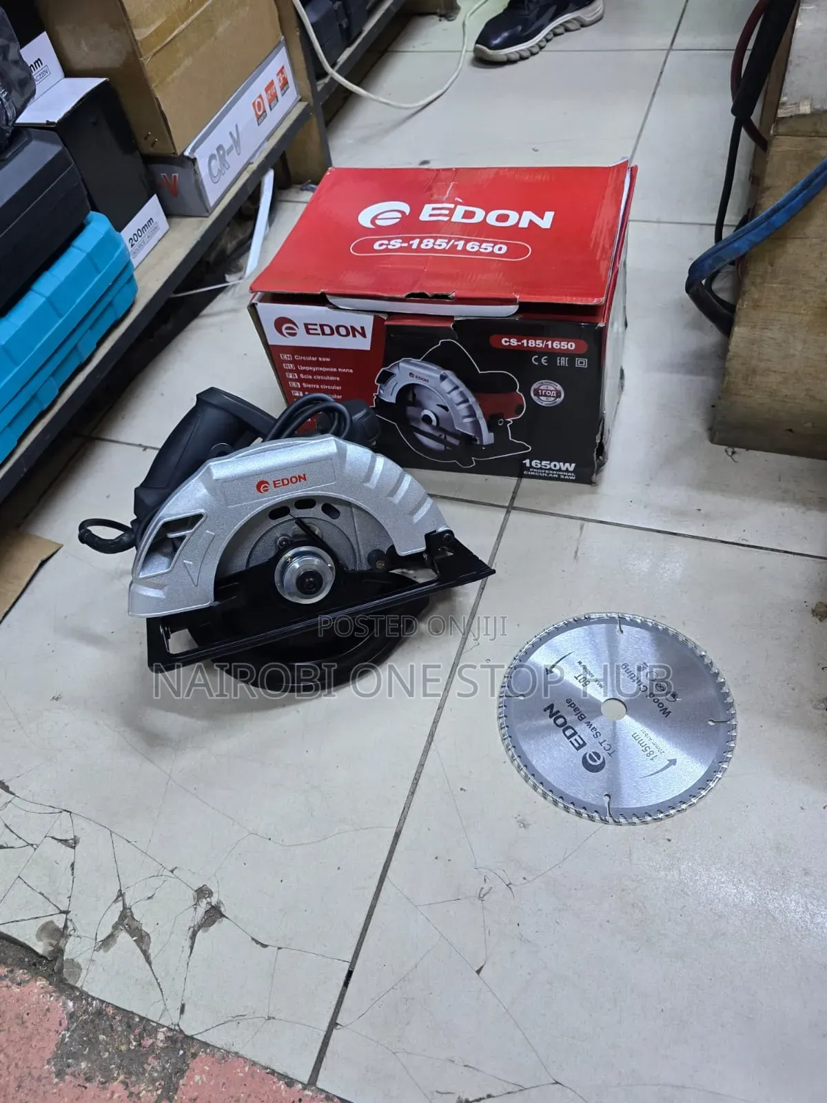 Edon 1650w Electric Circular Saw 7"