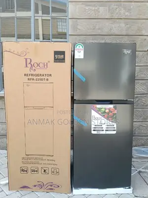 181 Litres Roch RFR-225-Dt-B Double Door No Frost Refrigerator