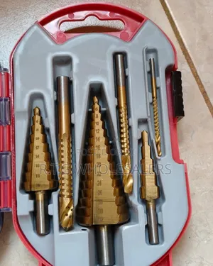 Titanium Coated 6pcs Step Bits Kit