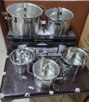 10 Pieces Edenburg Eb-4090 Stainless Steel Cookware Set