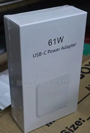 Macbook Charger 61w Usb-C Power Adapter - White