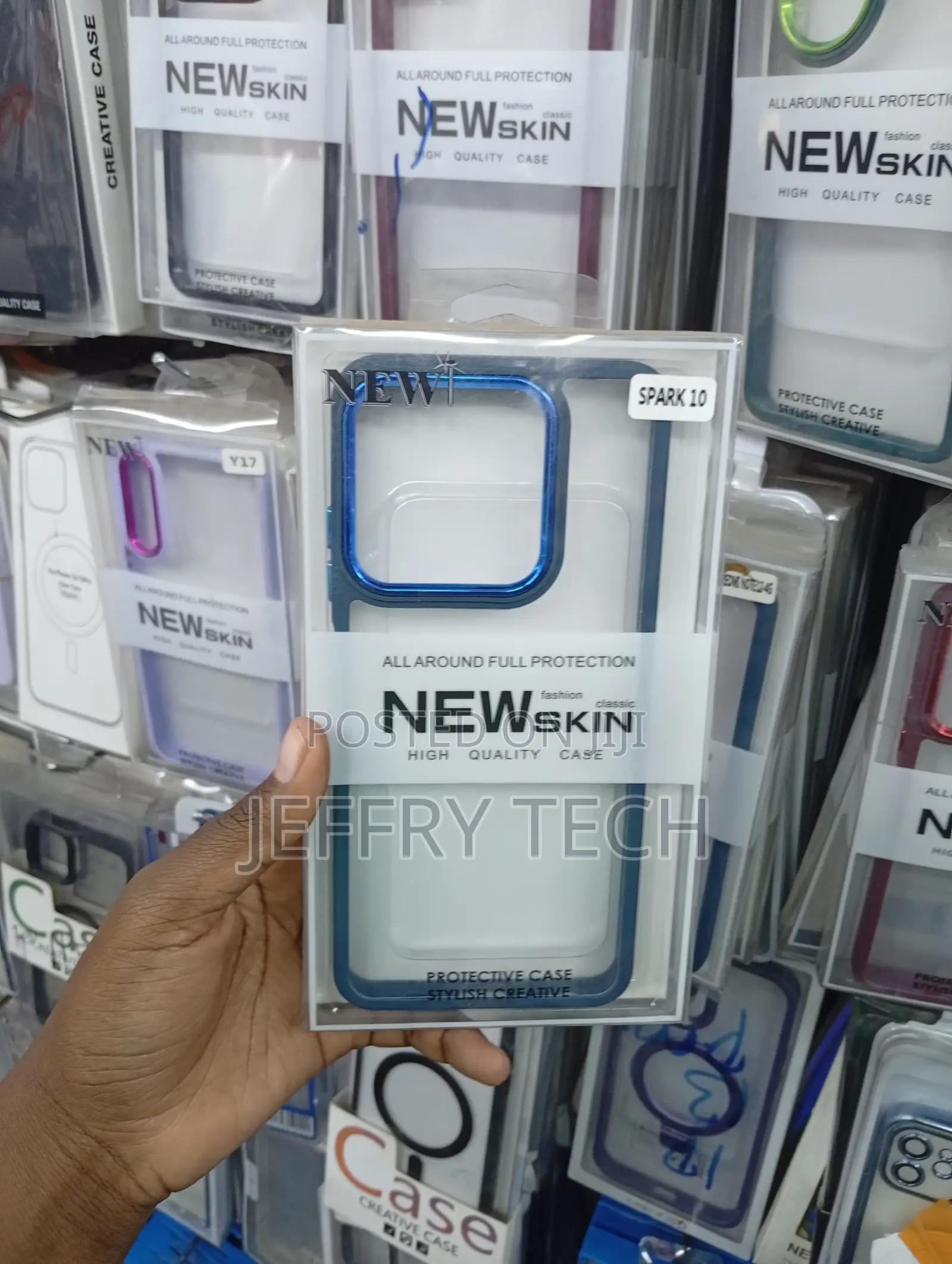 Tecno Spark 10 Clear Bumper Phone Case