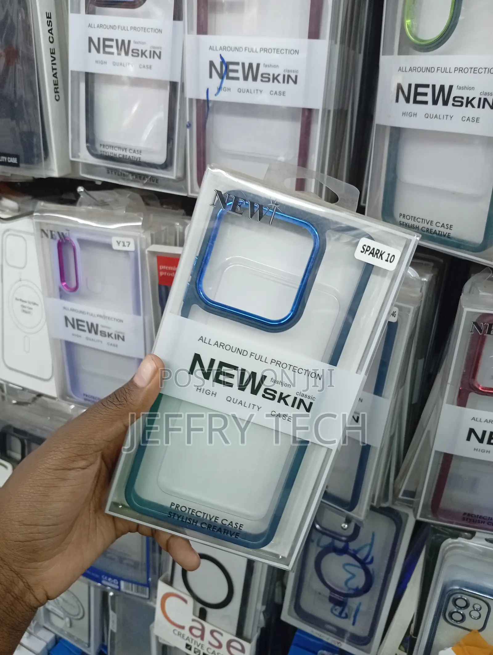 Tecno Spark 10 Clear Bumper Phone Case