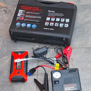 Multifunctional 12v Car Jump Starter 99800mah With Air Compressor