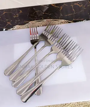 Heavy Gauge Stainless Steel Forks – Set of 6pcs