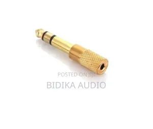 Headphone Audio Adapter Amplifier Jacks 6.5mm Male to 3.5mm Female