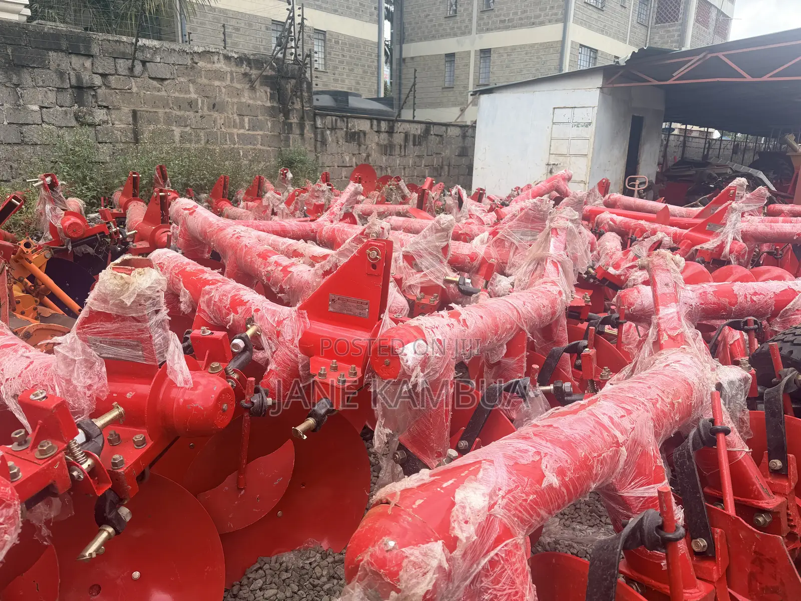 Mf 3disc Plough Massey