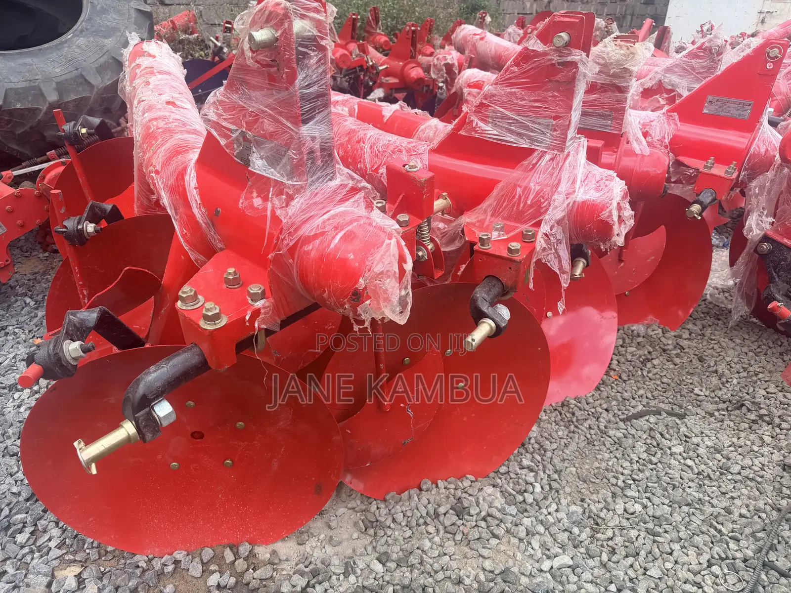 Mf 3disc Plough Massey