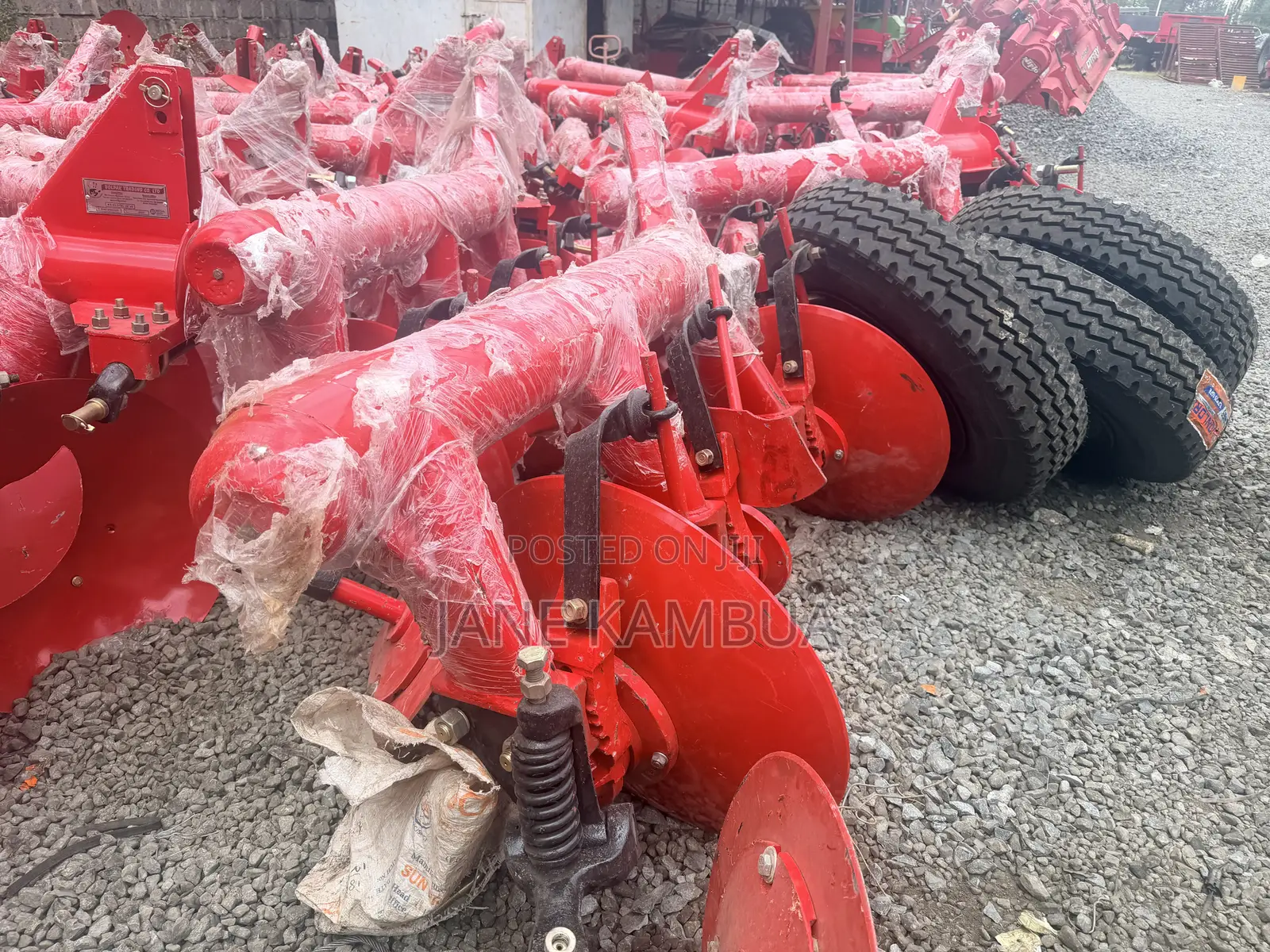 Mf 3disc Plough Massey