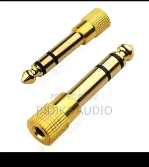 Stereo Jack Audio Adapter 6.5mm to 3.5mm