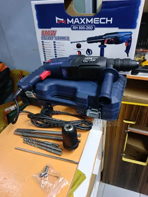 Affordable Maxmech Rotary Hammer Drill 800watts With Extra Chark