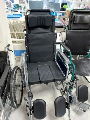 Reclining Wheelchair With Commode