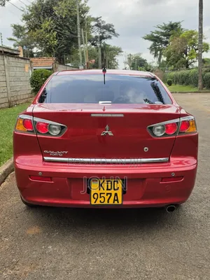 Mitsubishi Galant 2014 Burgundy