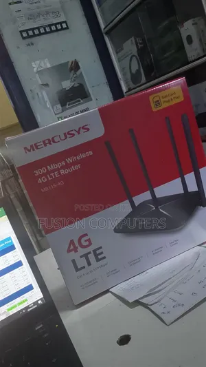 Mercusys Tl‐Mb115‐4g 300 MBPS Wireless N 4g Lte Router