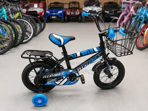 Flexi Bikes Size 12 Kids Bicycle With Basket Carrier