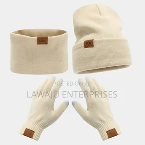 Kids Hat and Gloves Set
