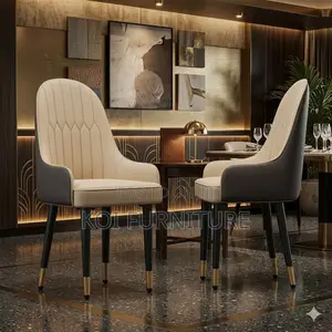 Dining Chairs; Upholstred Home Leather Dining Chairs