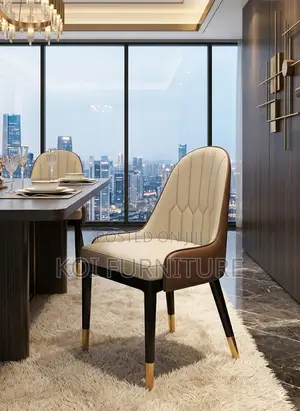 Dining Chairs; Upholstred Home Leather Dining Chairs