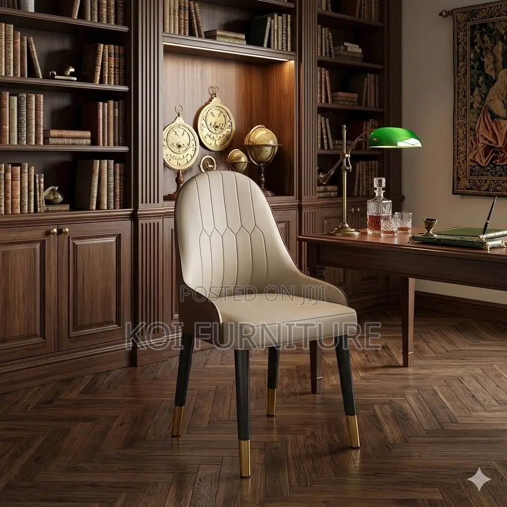 Dining Chairs; Upholstred Home Leather Dining Chairs