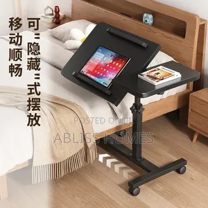 Height Adjustable Laptop Stand/ Table Movable Desk