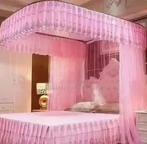 Heavy-Duty 5×6 Mosquito Net With 2 Strong Support Stands