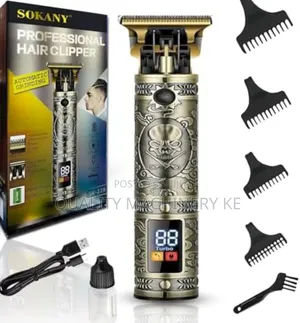 Quality Sokany Professional Hair Clipper With Display/Shaving Machine