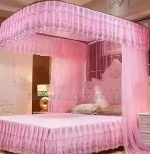 Family-Size 2-Stand Mosquito Net 5×6 – Easy Setup Full Coverage