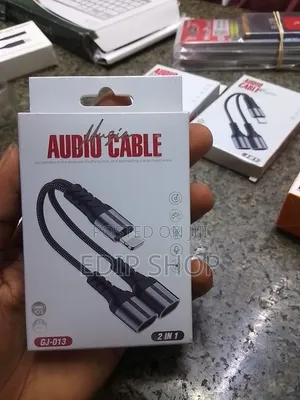 Audio Cable 2 Female In 1 Male