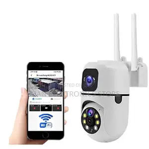 V380 Duallens Full Hd Security Wireless Outdoor CCTV PTZ Two-Way Audio