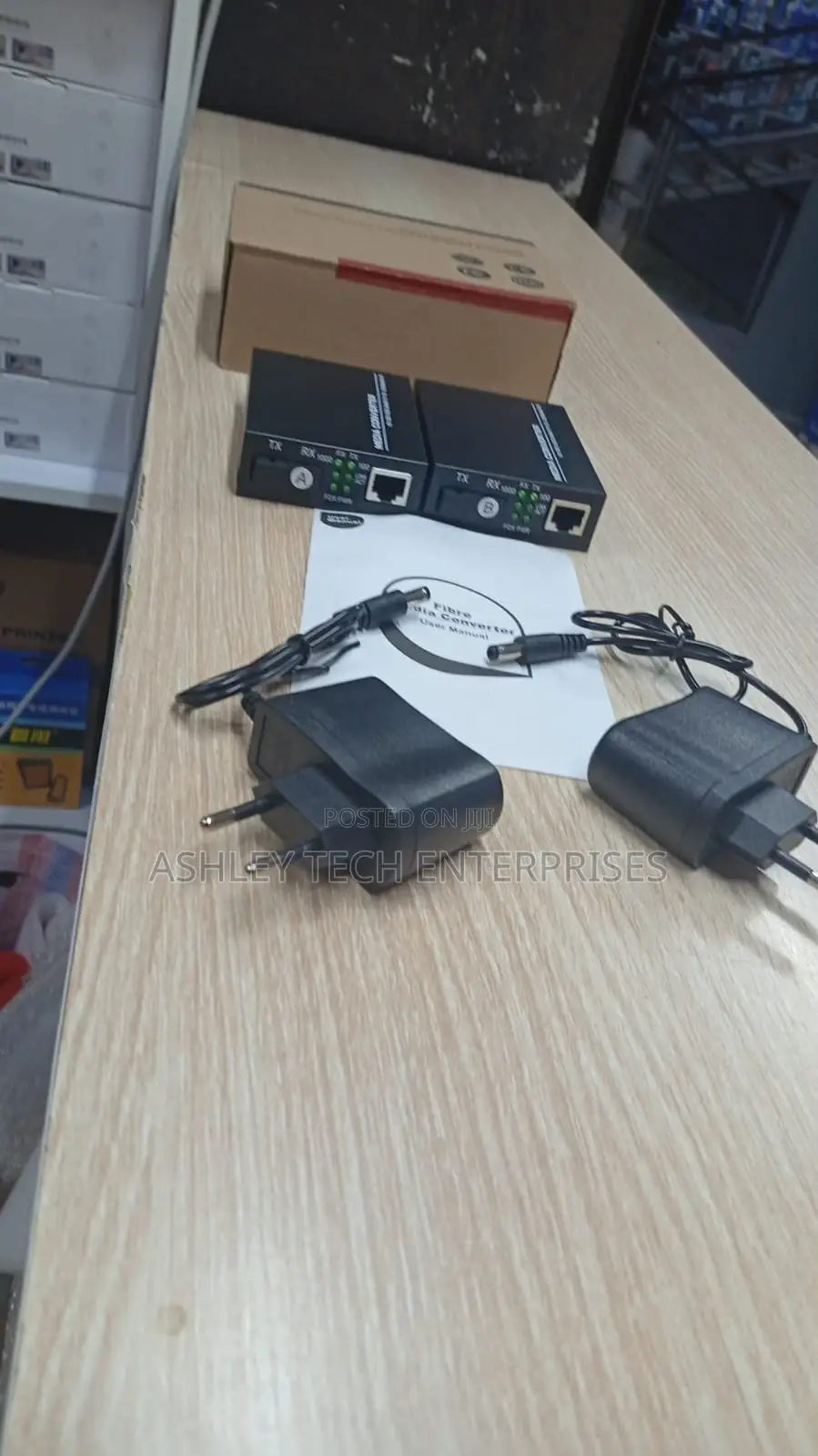 High-Performance Fiber Optic Media Converter 100/1000base