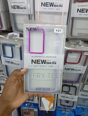 Vivo Y27 Vibrant Metallic-Purple Accent Frame Case